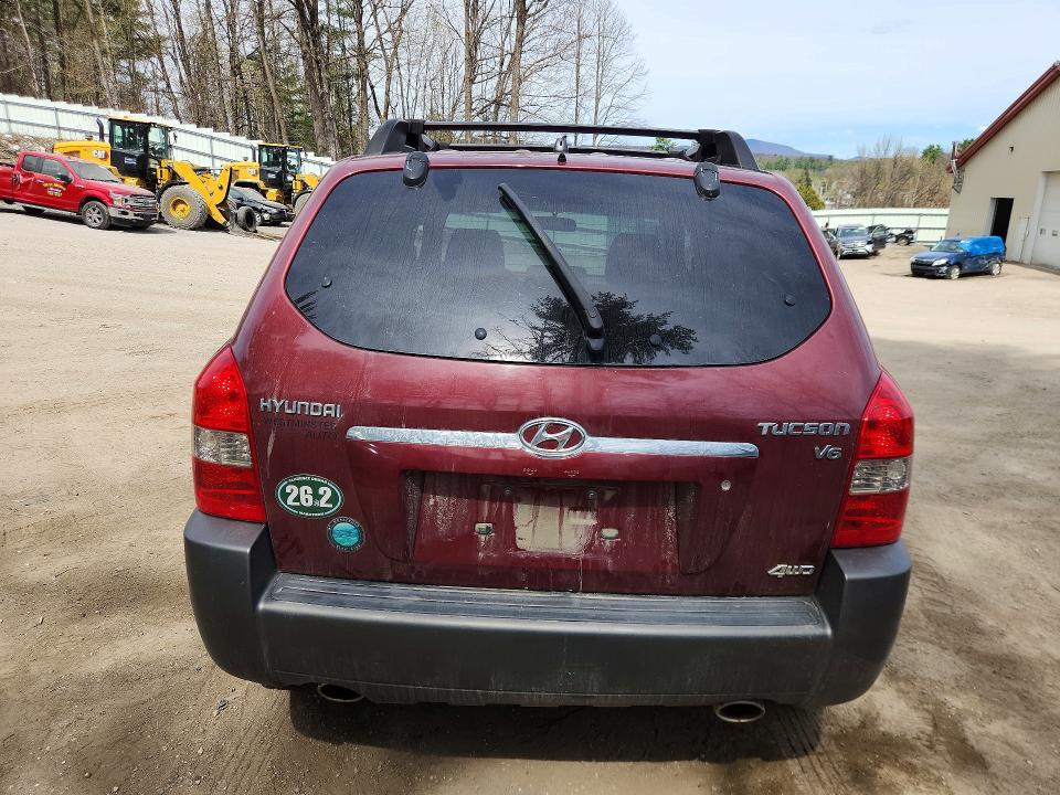 Продажа на аукционе авто 2006 Hyundai Tucson, vin: KM8JN72D16U282757, номер лота: 51563306