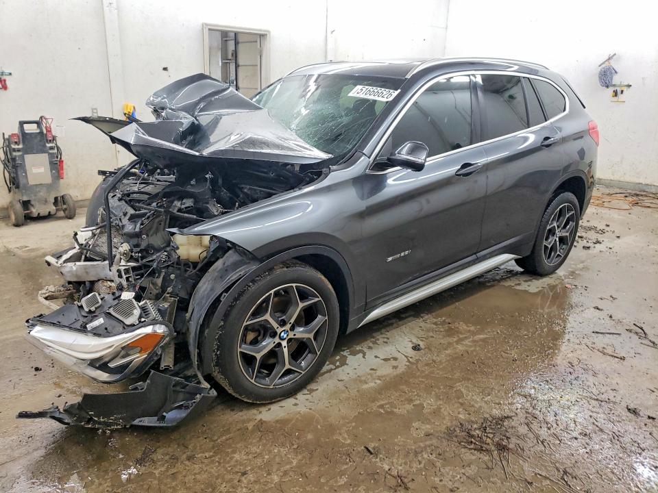 2017 Bmw X1 მანქანა იყიდება აუქციონზე, vin: WBXHU7C38HP924729, აუქციონის ნომერი: 51666626