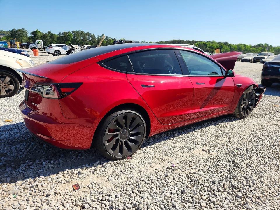 Продажа на аукционе авто 2021 Tesla Model 3, vin: 5YJ3E1EC0MF044448, номер лота: 50150146