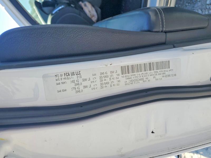 Aukcja sprzedaży 2016 Dodge Durango, vin: 1C4RDHEG5GC346652, numer aukcji: 49076226