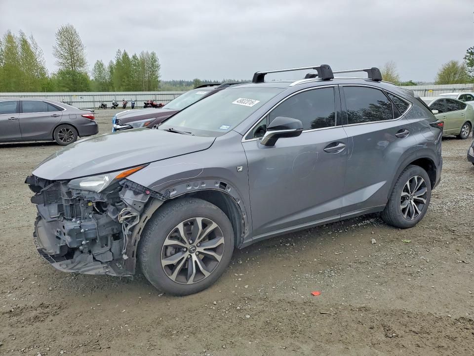 49832016 :رقم المزاد ، JTJYARBZ4H2059260 vin ، 2017 Lexus Nx 200t مزاد بيع