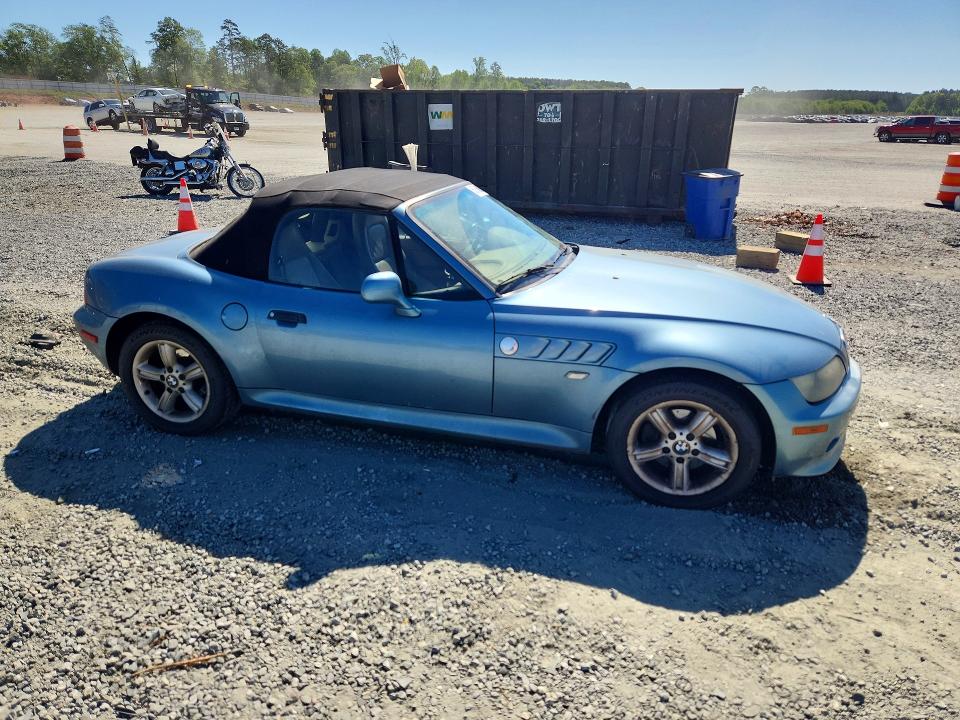 50761606 :رقم المزاد ، WBACN334X1LM01132 vin ، 2001 Bmw Z3 مزاد بيع