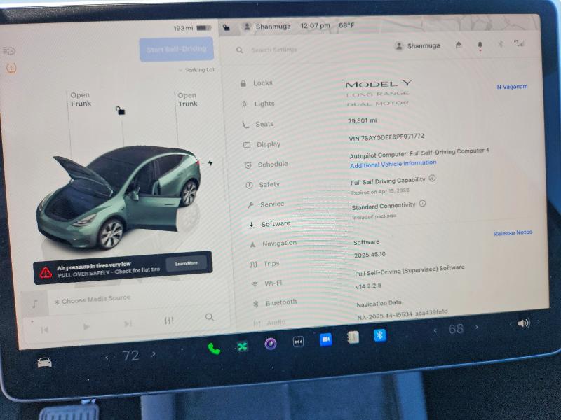 Продаж на аукціоні авто 2023 Tesla Model Y, vin: 7SAYGDEE6PF971772, номер лоту: 48653156