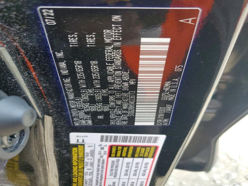 Aukcja sprzedaży 2022 Toyota Highlander, vin: 5TDGZRBH5NS236773, numer aukcji: 49147826