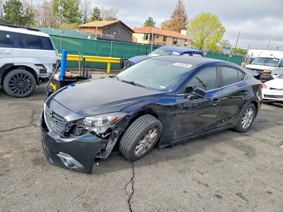 51005386 :رقم المزاد ، 3MZBM1V73FM221068 vin ، 2015 Mazda 3 مزاد بيع