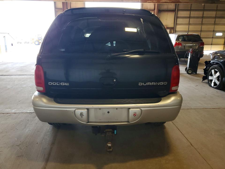 50744136 :رقم المزاد ، 1B4HS58NX2F140497 vin ، 2002 Dodge Durango مزاد بيع