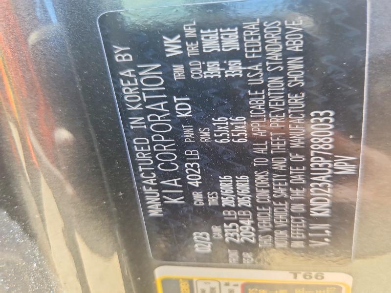 Aukcja sprzedaży 2023 Kia Soul, vin: KNDJ23AU3P7880033, numer aukcji: 49842716