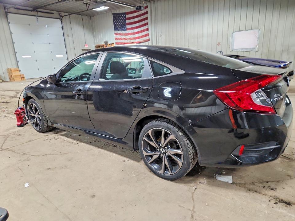 51800136 :رقم المزاد ، 2HGFC2F81MH505705 vin ، 2021 Honda Civic مزاد بيع