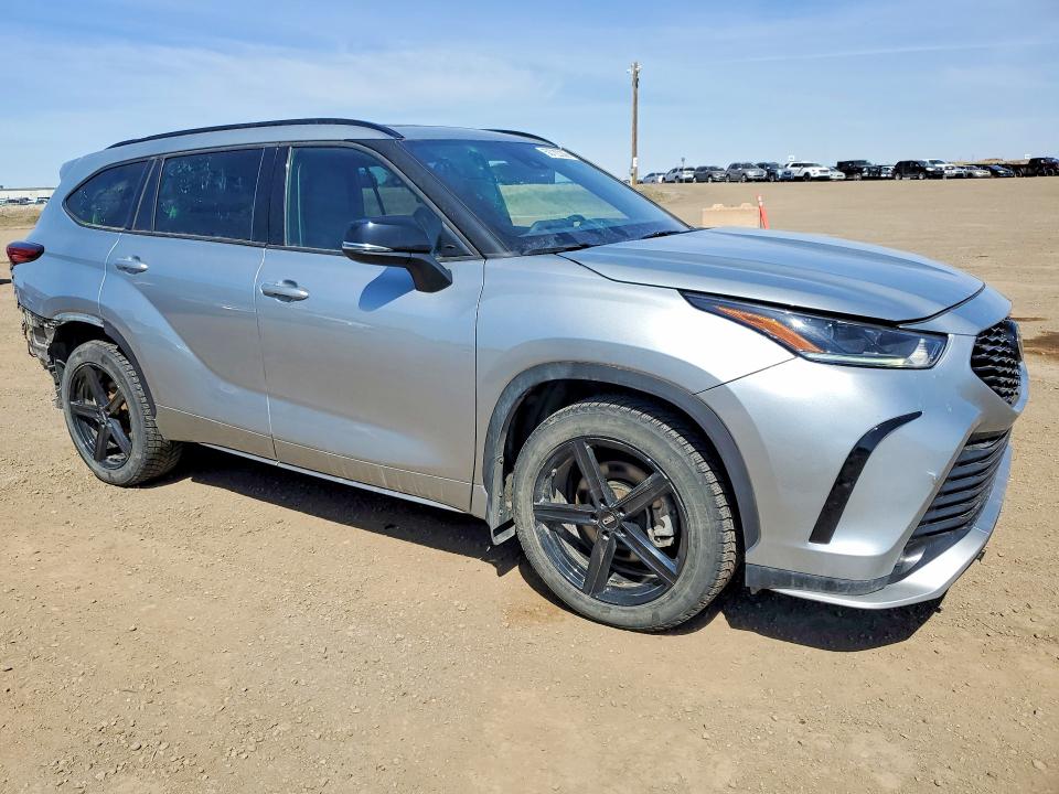 2022 Toyota Highlander მანქანა იყიდება აუქციონზე, vin: 5TDLZRBH7NS249149, აუქციონის ნომერი: 50722236
