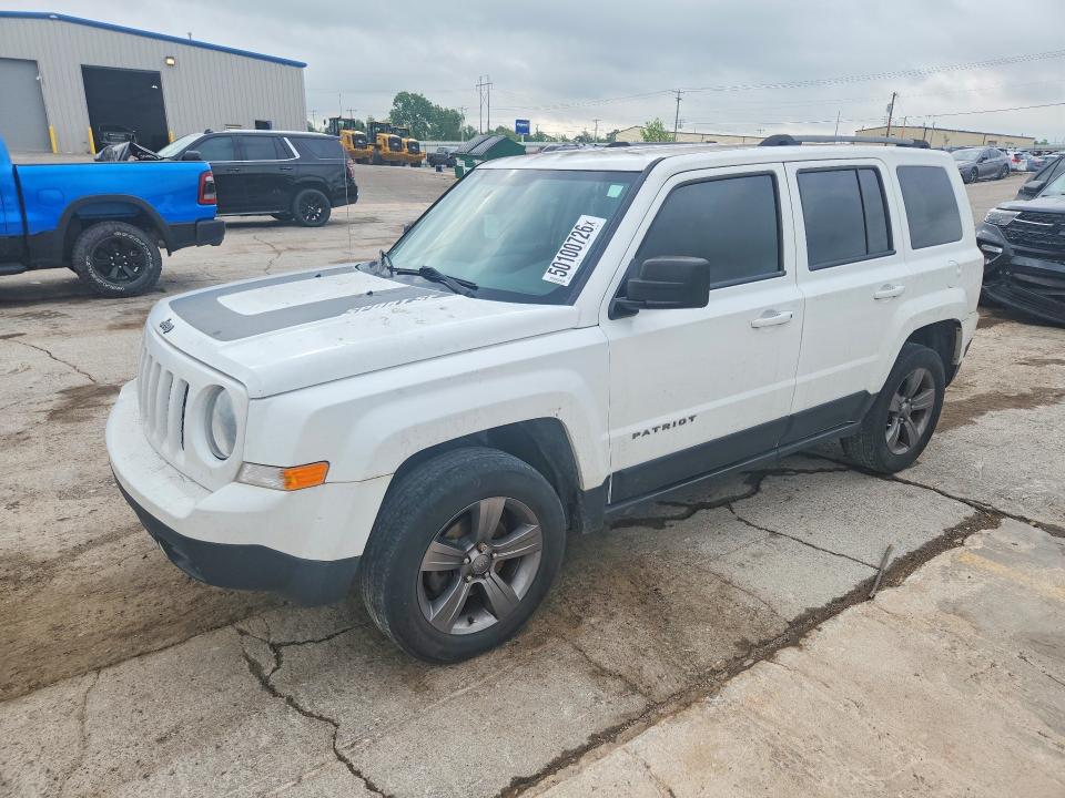 2016 Jeep Patriot მანქანა იყიდება აუქციონზე, vin: 1C4NJPBA7GD706497, აუქციონის ნომერი: 50100726