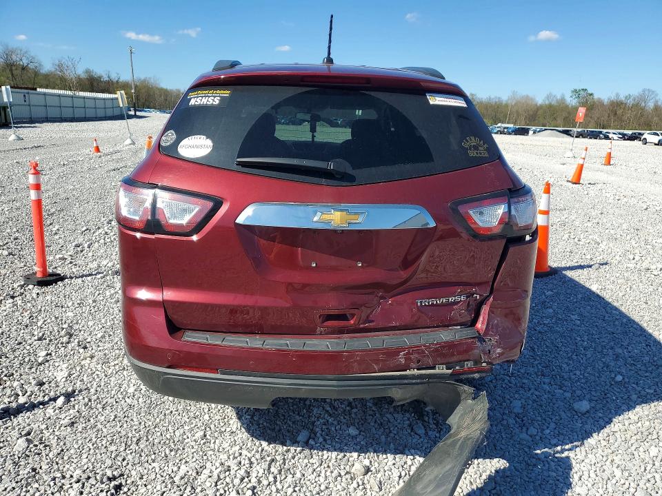 50494116 :رقم المزاد ، 1GNKRGKD9FJ242254 vin ، 2015 Chevrolet Traverse مزاد بيع