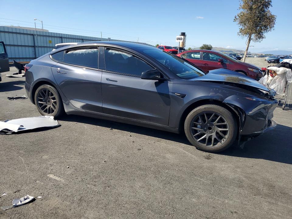 2024 Tesla Model 3 მანქანა იყიდება აუქციონზე, vin: 5YJ3E1EA3RF725225, აუქციონის ნომერი: 50076686