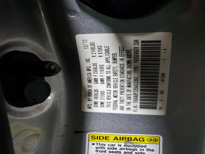 Aukcja sprzedaży 2014 Acura Tl, vin: 19UUA8F33EA002682, numer aukcji: 49907566