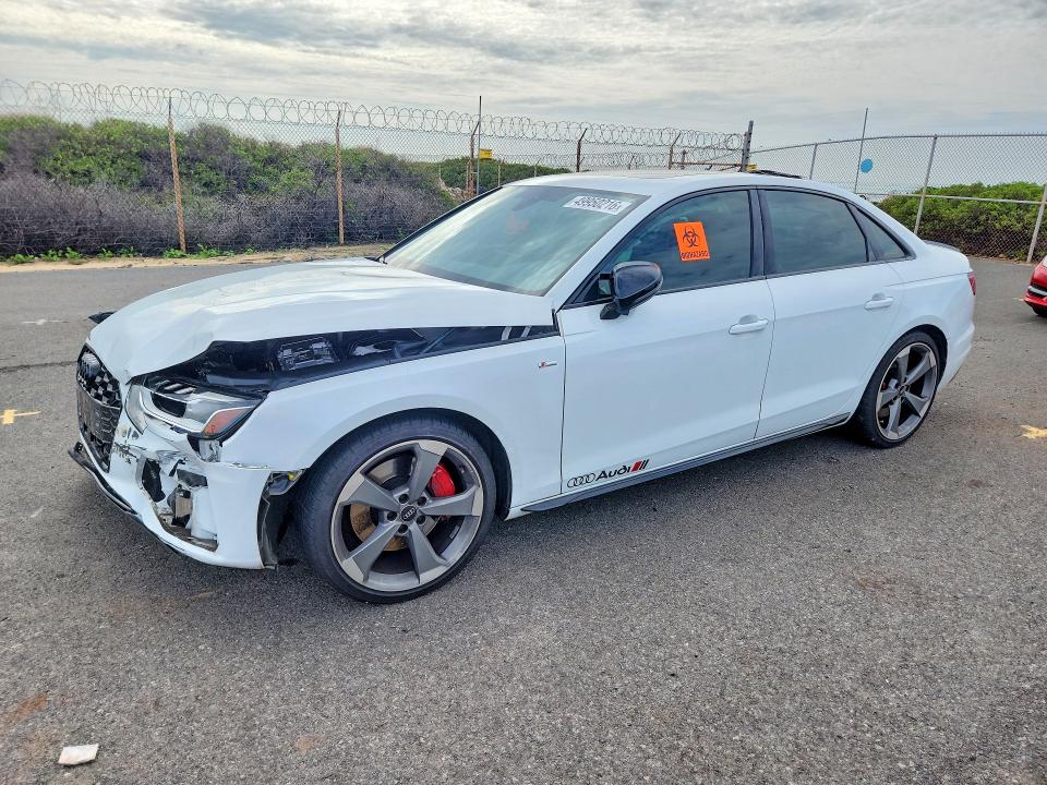 2023 Audi A4 მანქანა იყიდება აუქციონზე, vin: WAUEAAF4XPA023886, აუქციონის ნომერი: 49950216