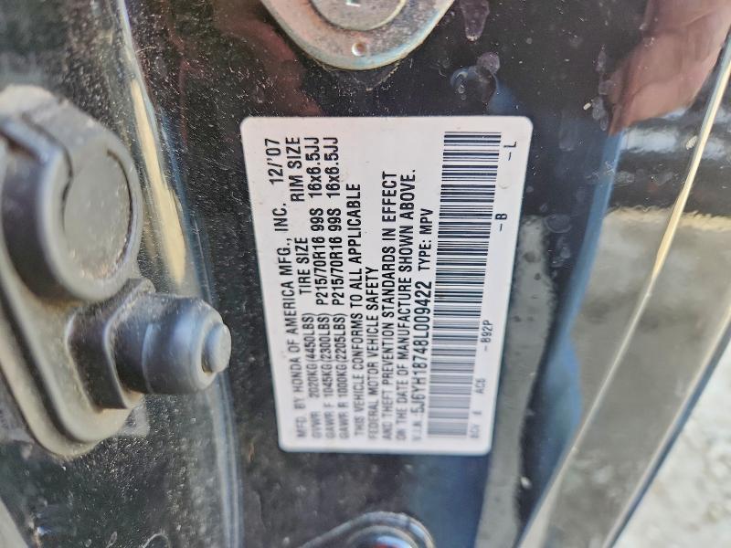 Aukcja sprzedaży 2008 Honda Element, vin: 5J6YH18748L009422, numer aukcji: 50449336