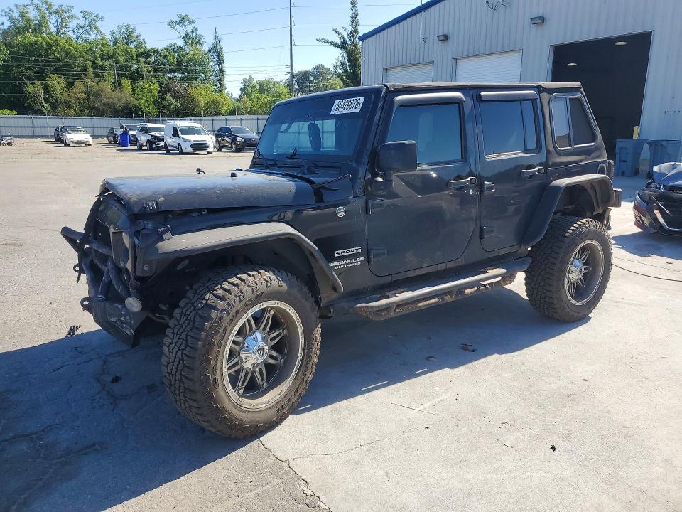 50429676 :رقم المزاد ، 1C4BJWDG2GL198847 vin ، 2016 Jeep Wrangler Unlimited مزاد بيع
