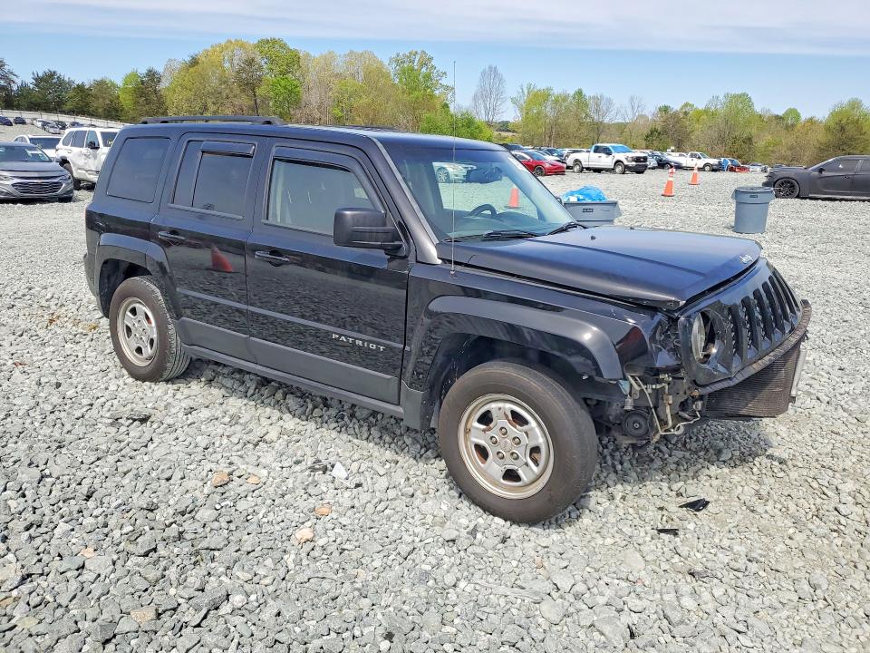 Aukcja sprzedaży 2016 Jeep Patriot, vin: 1C4NJPBBXGD561805, numer aukcji: 49051736
