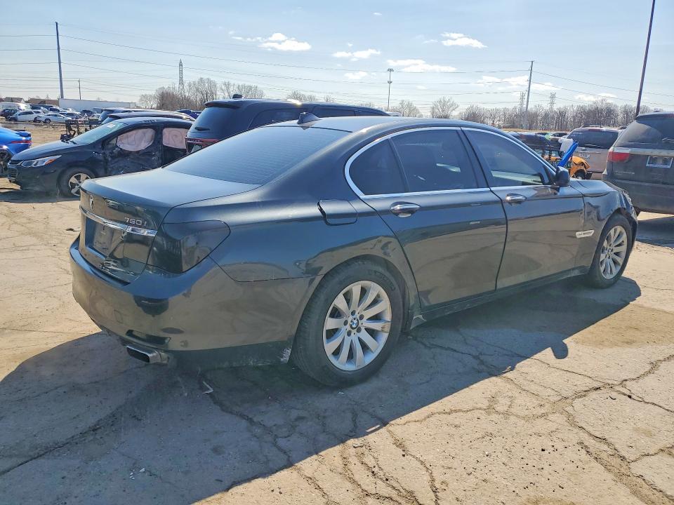 2011 Bmw 750 მანქანა იყიდება აუქციონზე, vin: WBAKC6C5XBC395118, აუქციონის ნომერი: 48739486