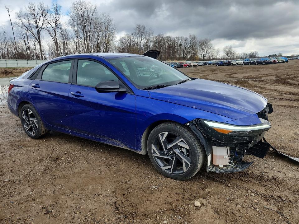 2025 Hyundai Elantra მანქანა იყიდება აუქციონზე, vin: KMHLM4DG4SU001532, აუქციონის ნომერი: 48625686