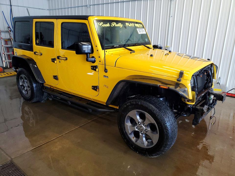 2015 Jeep Wrangler Unlimited მანქანა იყიდება აუქციონზე, vin: 1C4BJWDG3FL658841, აუქციონის ნომერი: 50072816