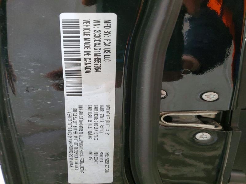 Продажа на аукционе авто 2021 Dodge Charger, vin: 2C3CDXJG1MH557964, номер лота: 50796926