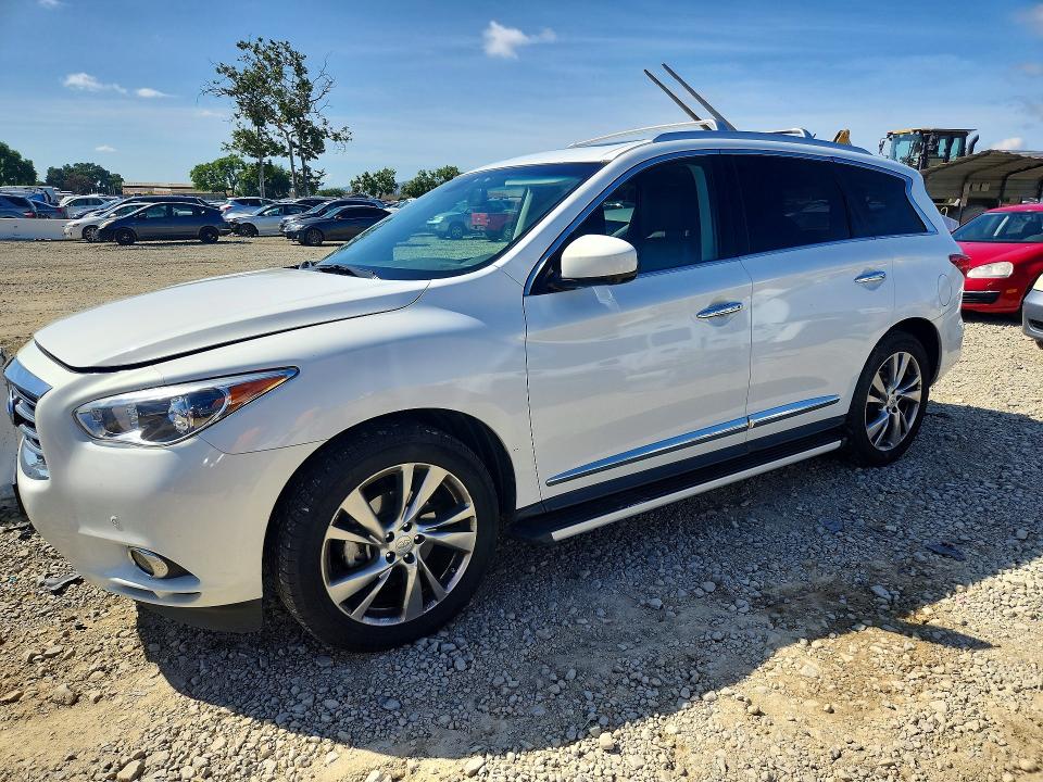 Auction sale of the 2013 Infiniti Jx35, vin: 5N1AL0MM2DC348794, lot number: 51023556