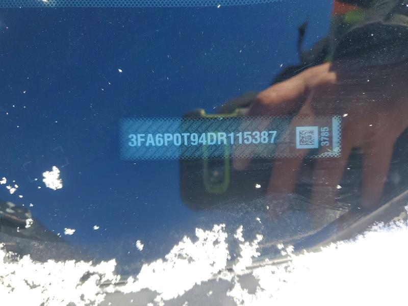 2013 Ford Fusion მანქანა იყიდება აუქციონზე, vin: 3FA6P0T94DR115387, აუქციონის ნომერი: 45847606