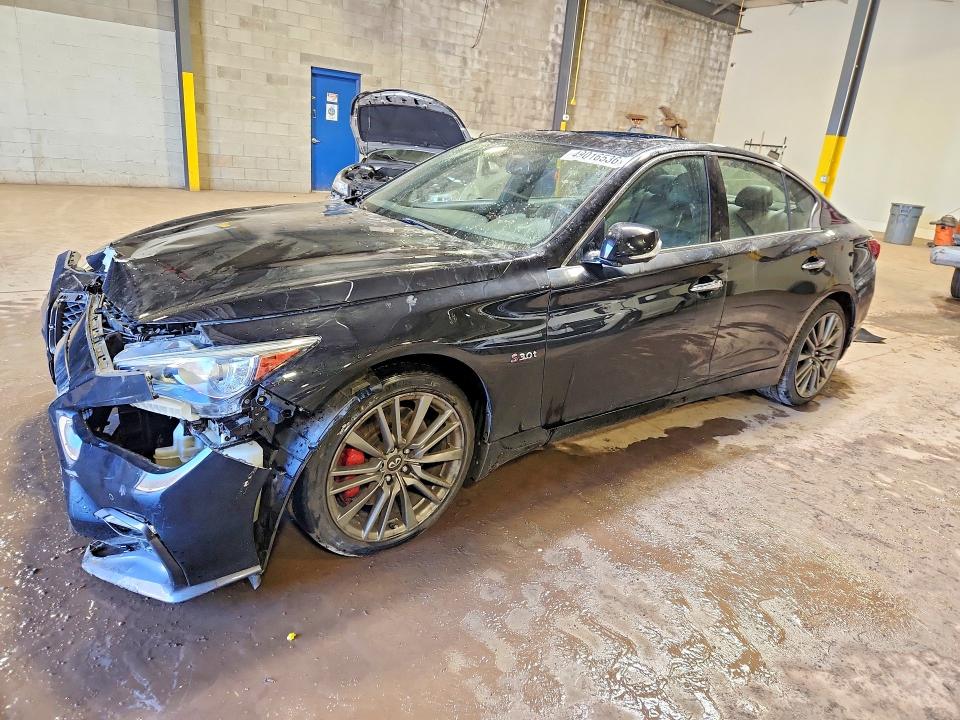 2019 Infiniti Q50 მანქანა იყიდება აუქციონზე, vin: JN1FV7AR2KM801142, აუქციონის ნომერი: 49016536