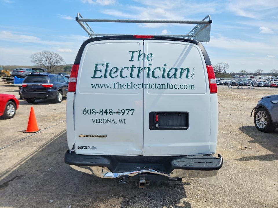 2023 Chevrolet Express G2500 მანქანა იყიდება აუქციონზე, vin: 1GCWGAFP6P1199818, აუქციონის ნომერი: 49801896
