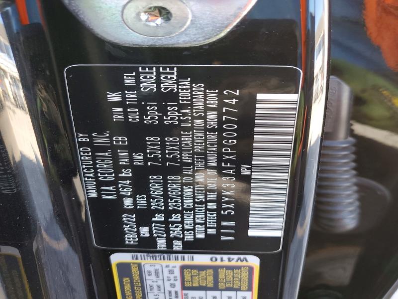 Aukcja sprzedaży 2023 Kia Sportage, vin: 5XYK33AFXPG007742, numer aukcji: 48268266