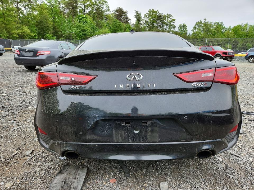 2019 Infiniti Q60 მანქანა იყიდება აუქციონზე, vin: JN1FV7EL9KM440708, აუქციონის ნომერი: 51607076