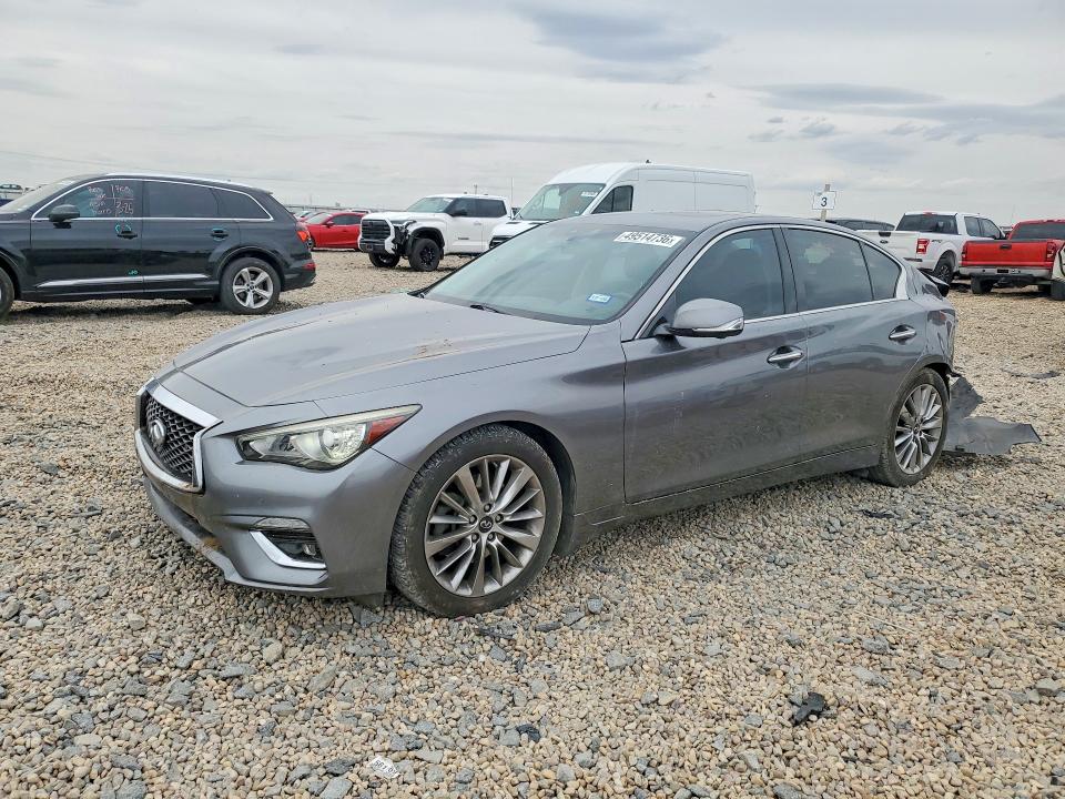 Продаж на аукціоні авто 2018 Infiniti Q50, vin: JN1EV7AP0JM355937, номер лоту: 49514736