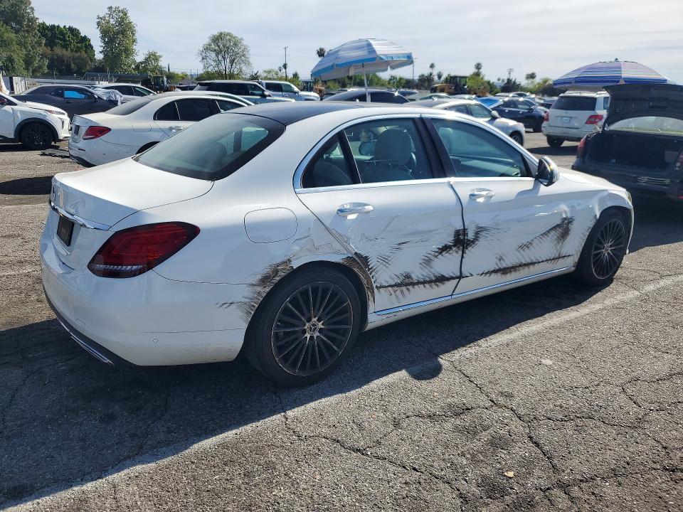 Продажа на аукционе авто 2021 Mercedes-benz C, vin: W1KWF8DB8MR648745, номер лота: 50800896