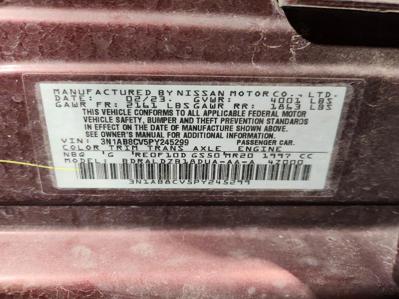 Продаж на аукціоні авто 2023 Nissan Sentra, vin: 3N1AB8CV5PY245299, номер лоту: 51828096