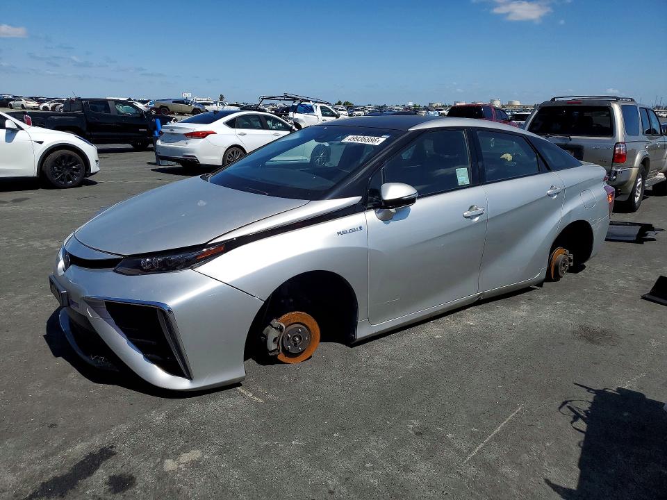 49936886 :رقم المزاد ، JTDBVRBD2KA005924 vin ، 2019 Toyota Mirai مزاد بيع