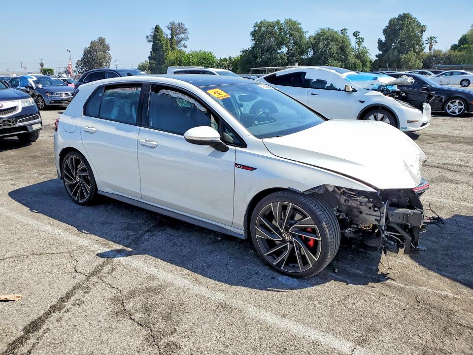 2023 Volkswagen Gti მანქანა იყიდება აუქციონზე, vin: WVW6A7CD3PW131199, აუქციონის ნომერი: 49239506