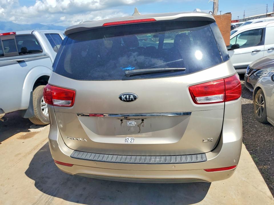 Aukcja sprzedaży 2016 Kia Sedona, vin: KNDMB5C16G6121538, numer aukcji: 48717726