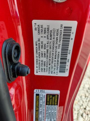 Продаж на аукціоні авто 2015 Honda Civic, vin: 2HGFG3B58FH500414, номер лоту: 48511936