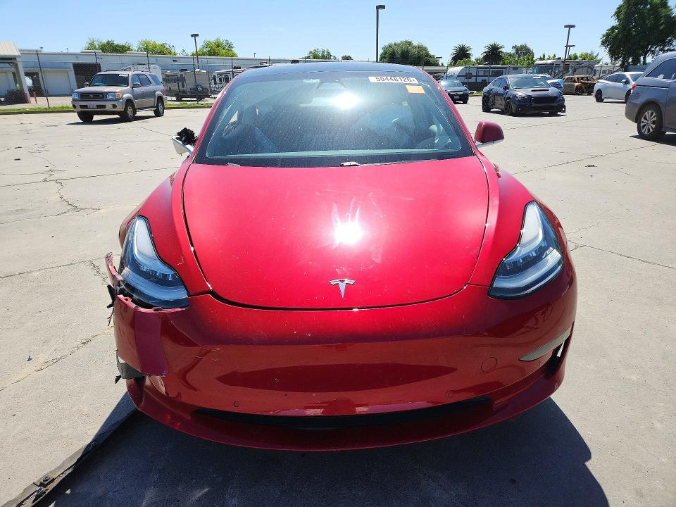 50448126 :رقم المزاد ، 5YJ3E1EA1LF706597 vin ، 2020 Tesla Model 3 مزاد بيع