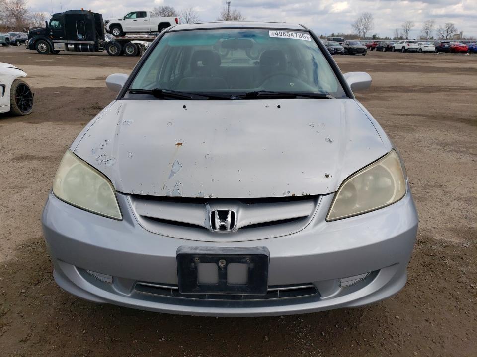 Продажа на аукционе авто 2005 Honda Civic, vin: 2HGES16845H010263, номер лота: 49654736