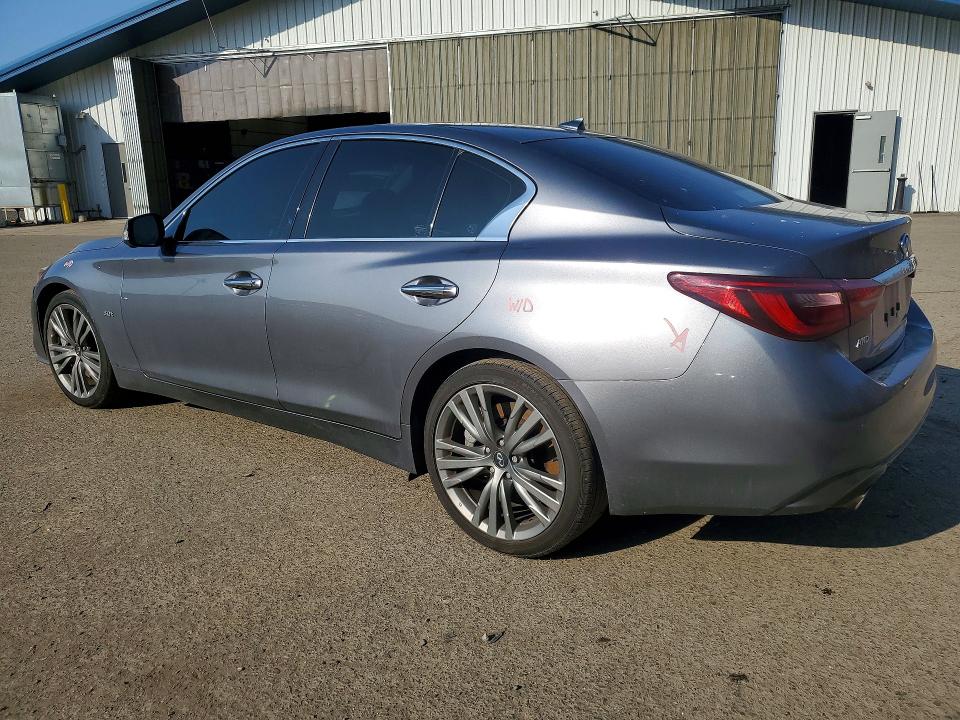 47724126 :رقم المزاد ، JN1EV7AR6KM550251 vin ، 2019 Infiniti Q50 مزاد بيع