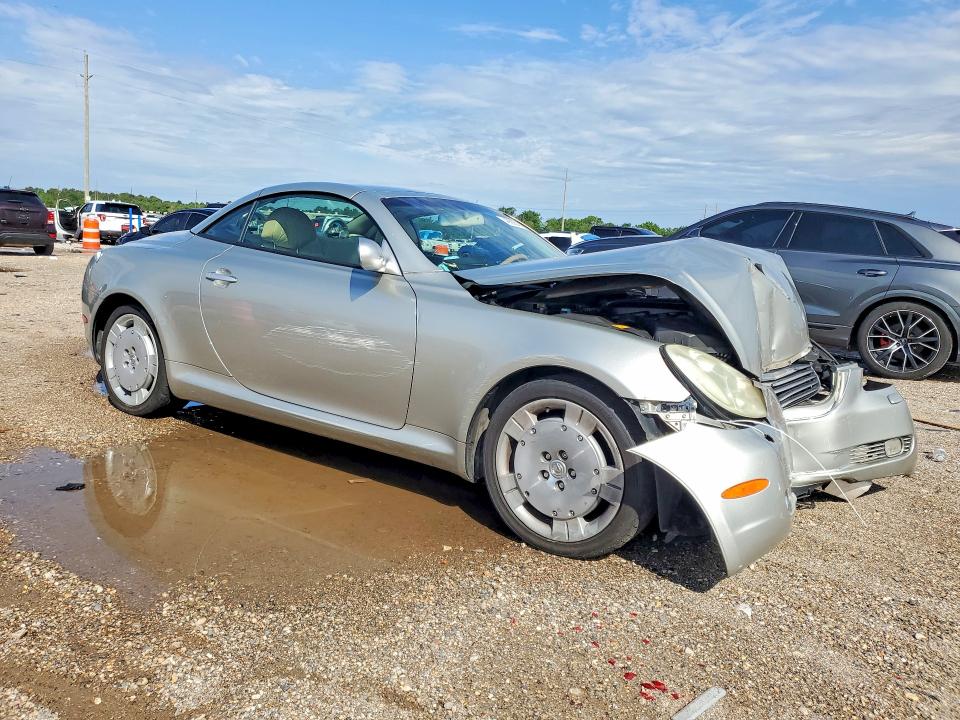 49990436 :رقم المزاد ، JTHFN48YX20030220 vin ، 2002 Lexus Sc مزاد بيع