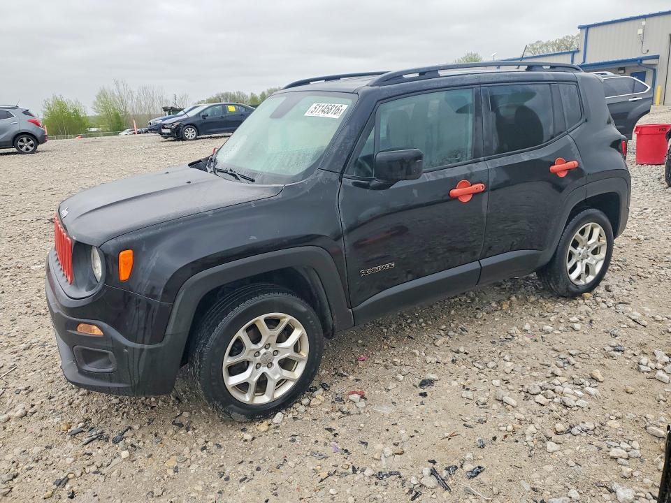 Продаж на аукціоні авто 2016 Jeep Renegade, vin: ZACCJBBT8GPC62222, номер лоту: 51145816
