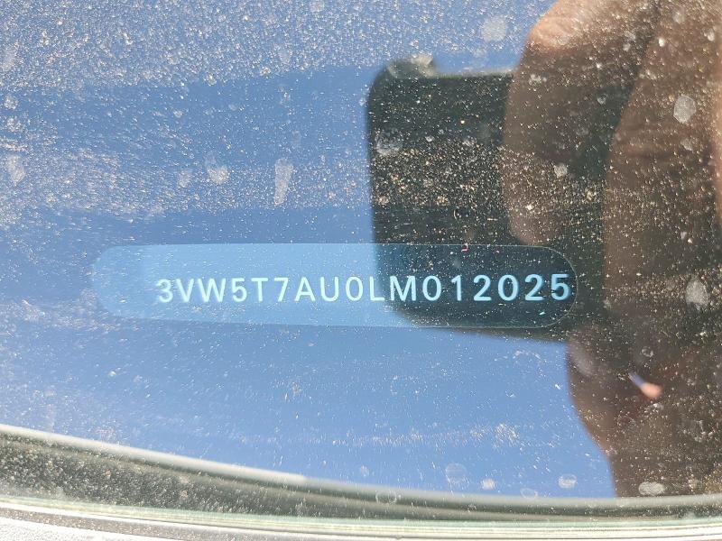 51185776 :رقم المزاد ، 3VW5T7AU0LM012025 vin ، 2020 Volkswagen Gti مزاد بيع
