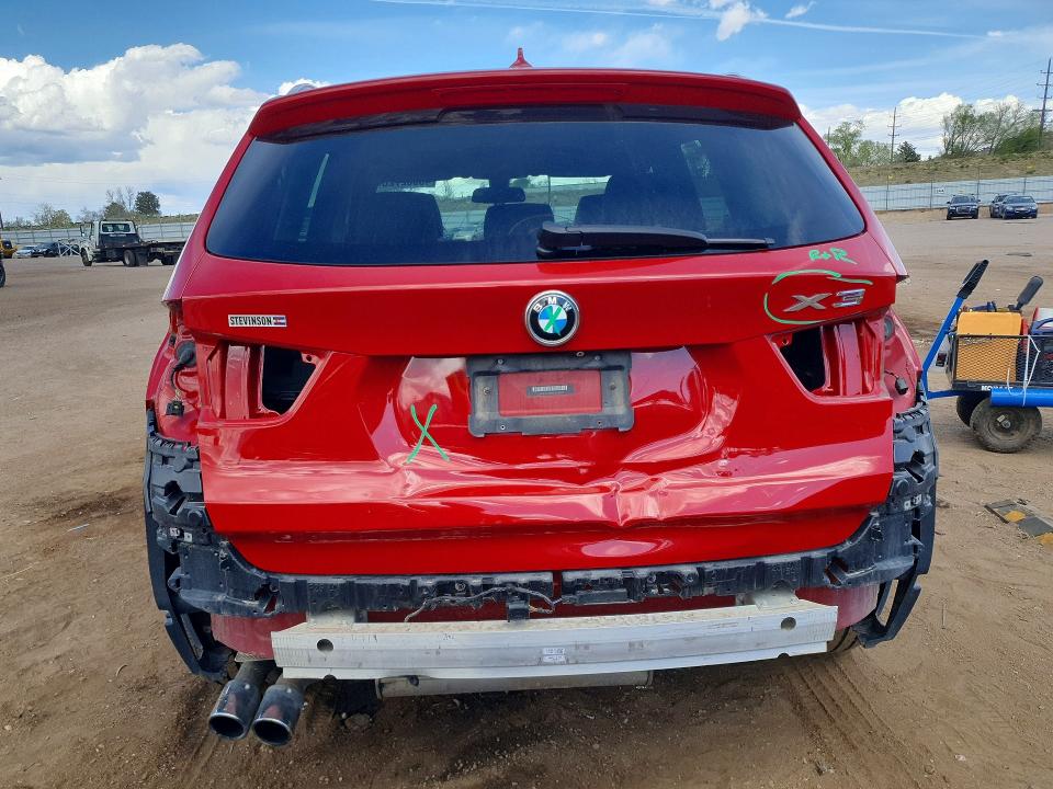 48662726 :رقم المزاد ، 5UXWX7C55F0K32039 vin ، 2015 Bmw X3 مزاد بيع