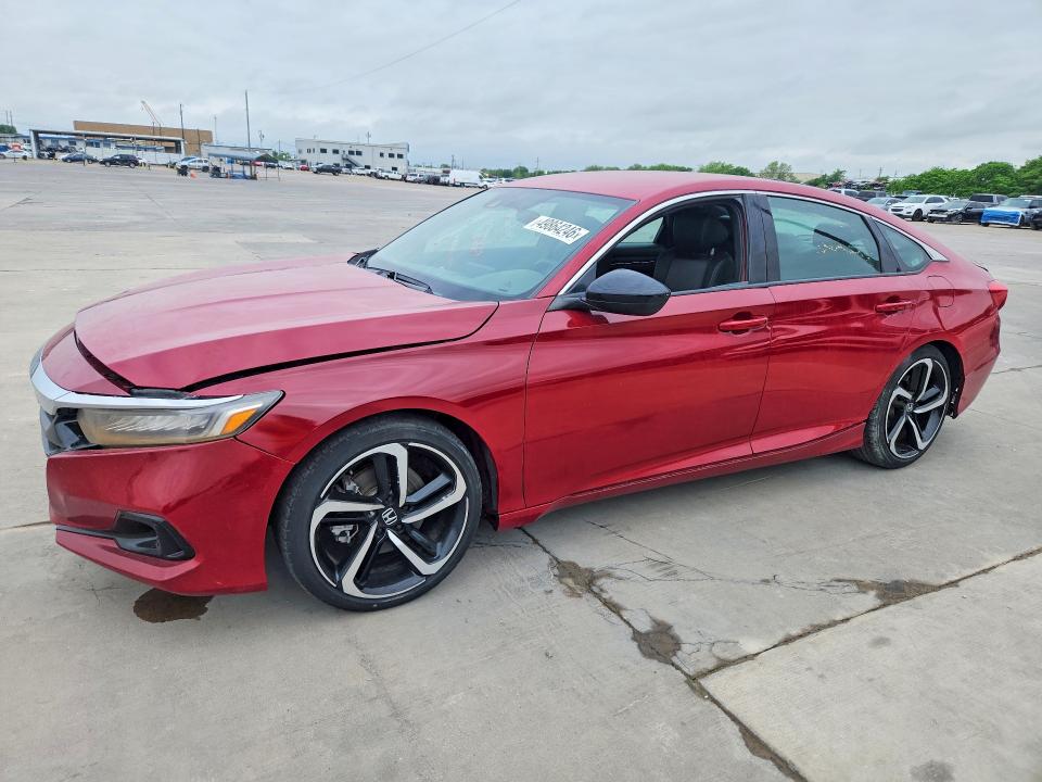 Продажа на аукционе авто 2022 Honda Accord, vin: 1HGCV3F27NA011766, номер лота: 49864246