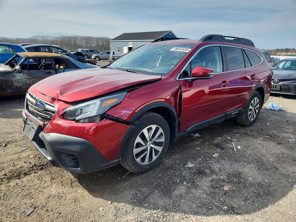 2021 Subaru Outback მანქანა იყიდება აუქციონზე, vin: 4S4BTAFC0M3220374, აუქციონის ნომერი: 49644536