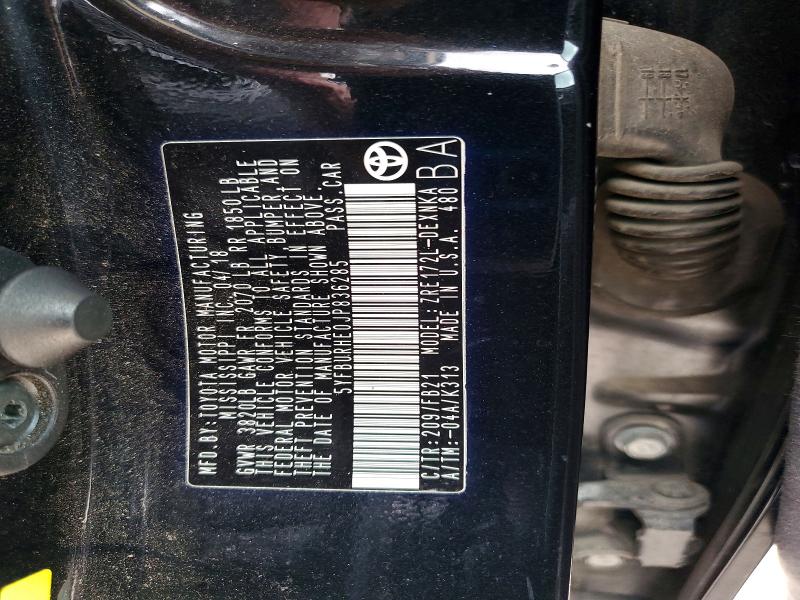 48753026 :رقم المزاد ، 5YFBURHE0JP836285 vin ، 2018 Toyota Corolla مزاد بيع