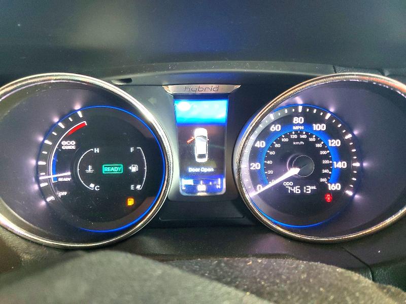 2013 Hyundai Sonata Hybrid მანქანა იყიდება აუქციონზე, vin: KMHEC4A47DA076848, აუქციონის ნომერი: 49829156