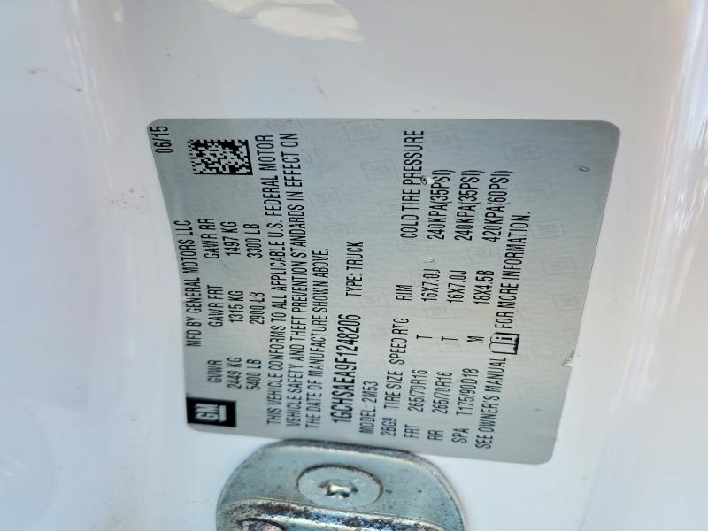 2015 Chevrolet Colorado მანქანა იყიდება აუქციონზე, vin: 1GCHSAEA9F1248206, აუქციონის ნომერი: 48385696